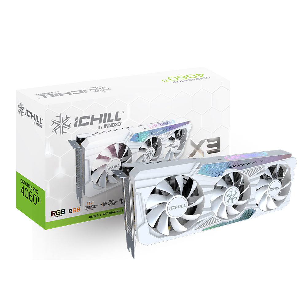 RTX4060 Ti 8GB iCHILL X3 WHITE