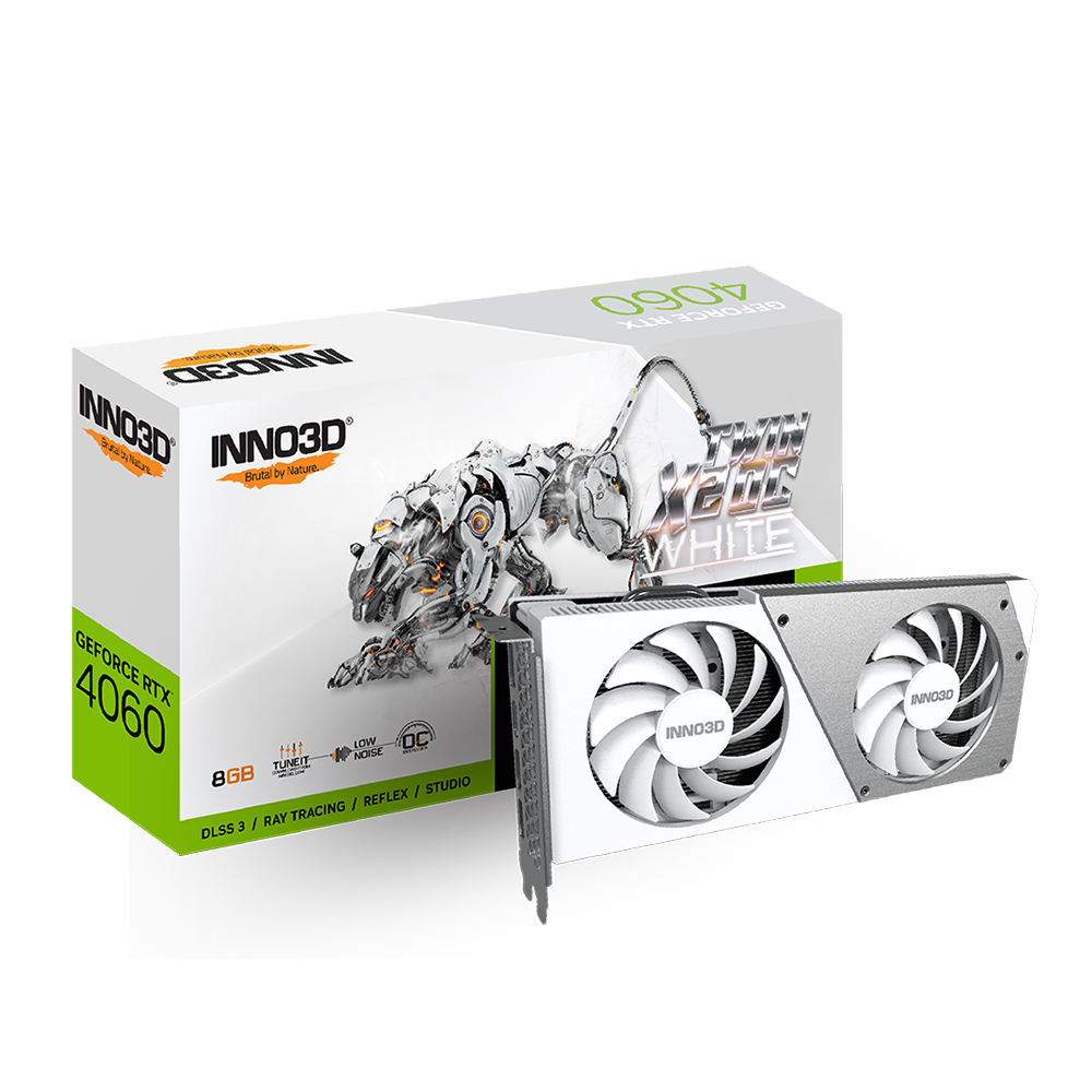 RTX4060 8GB TWIN X2 OC WHITE